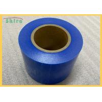 China 50 Micron Dental Barrier Film Blue Roll Low Adhesion Barrier Tape Dental factory