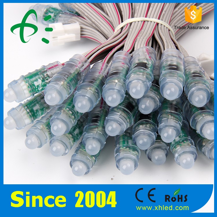 DC5V digital rgb led pixel 12mm led module string light programmable