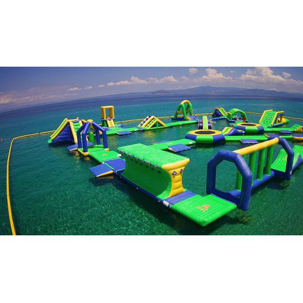 Quality Customized Anti UV Heat Resistance Inflatable Water Park for sale