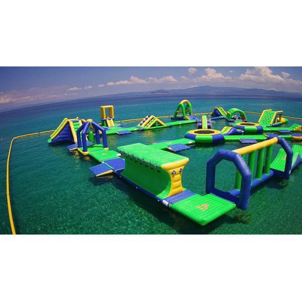 Quality Customized Anti UV Heat Resistance Inflatable Water Park for sale