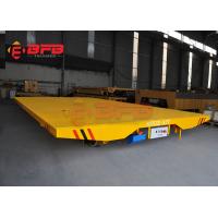 China 100t Low Voltage Steel Iron Handling Rail Transfer Cart factory