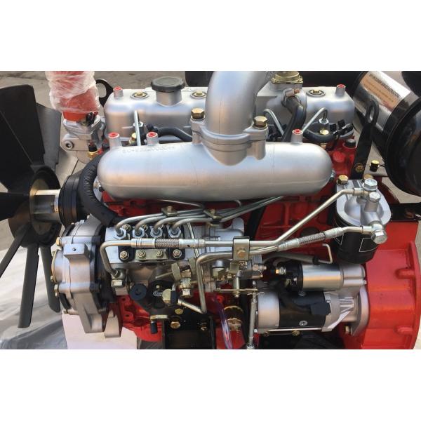 Quality 3000rpm ISUZU 4JB1-G1 Diesel Engine 45KW Power For Fire Fighting Pump In Red for sale