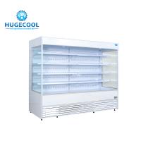 Quality Multideck Refrigerated Display Case , Supermarket Cooler Display Shelving for sale