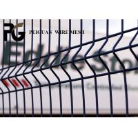 Quality 3D Curved Parks Green Mesh Security Fencing Easily Assembled for sale