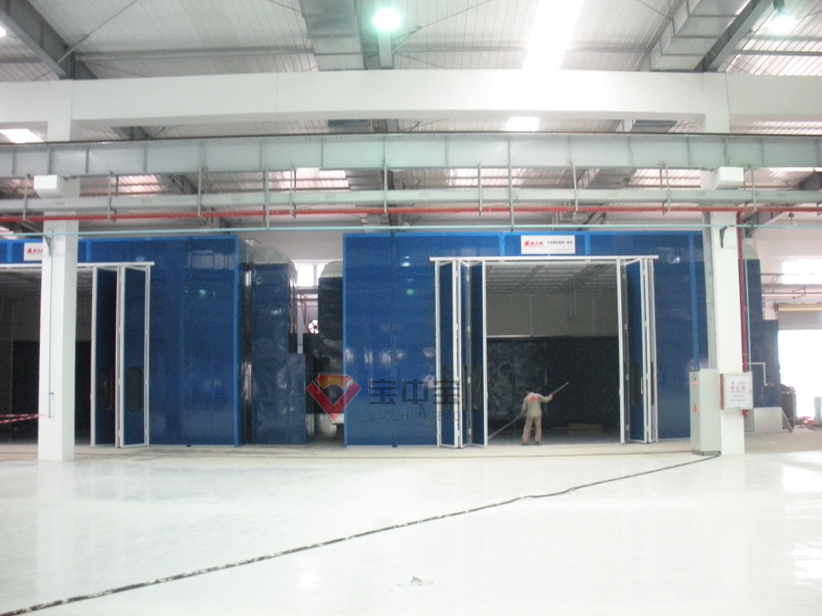 China Industrial Paint Booth Aircraft Spray Booth Aircraft Paint Room factory