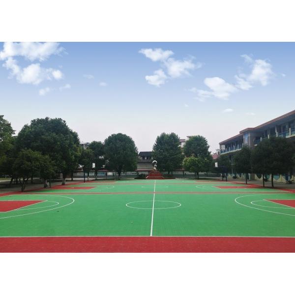 Quality Fire Resistant Shockproof Padded Interlocking Floor Mats For Outdoor Sports Court for sale