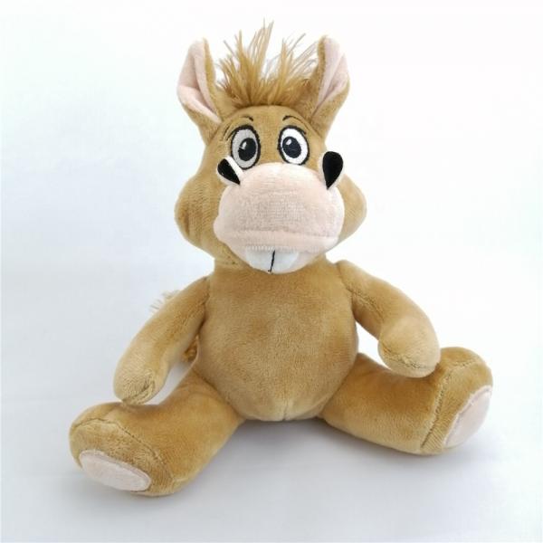 Quality Skin Friendly Stuffed Animal Cartoon Soft Embroidery Baby Comforter Toy for sale