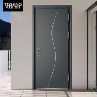 China Swing Aluminum Luxury Front Door Main Exterior Doors Design factory