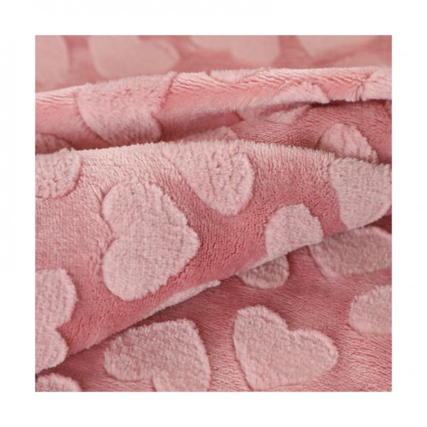 Quality 288F 150D 100 Polyester Fleece Fabric 280gsm For Upholstery Pillowslip for sale