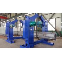 Quality 5T Capacity Oval Tank Turning Rolls I Beam Tilting Machine 1500mm/min for sale