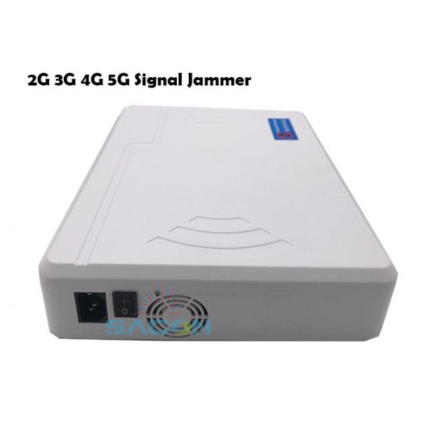 Quality 8 Channels 2G 3G 4G 5G 20w Mobile Phone Signal Jammer Built In Antennas for sale