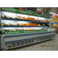 Quality Upright Open Chiller Supermarket Showcase Dairy Display Multi deck Open Cooler for sale