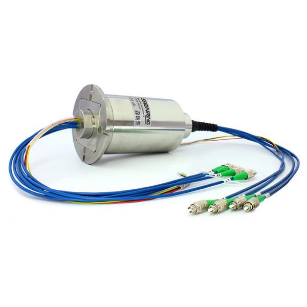 Quality 1550nm Fiber Optic Rotary Joint High Voltage Slip Ring ODM for sale