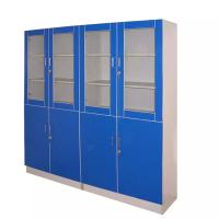China HPL Wood Lab Chemical Storage Cabinets For Hospital for sale