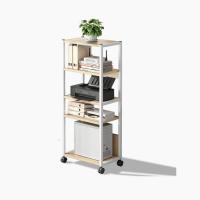 China Commercial Furniture 3 Tier Movable Printer Stand Multi-purpose Desk Organizer factory