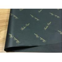 China custom pattern Luxury packaging paper black Golden white gift silk Wrapping Paper factory