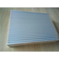 China Electrical 350*500*20mm Silver Cooler Heatsink Aluminum Heat Sink Cooling Fin 0.25mm Thin Fin GS ROHS factory