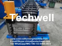 China Interchangeable C Channel Roll Forming Machine for Making 3 kinds of C Purlin Profile factory