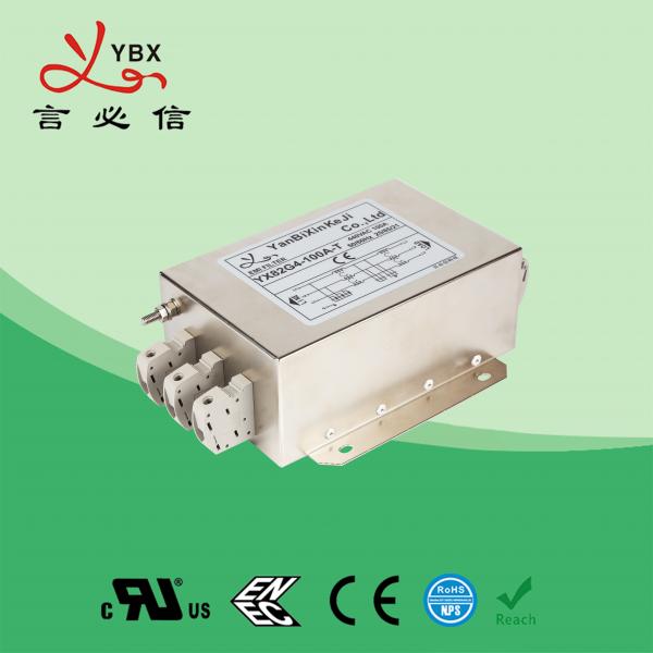 Quality Electric Passive Three Phase RFI Filter For Inverter 440V 480VAC 100A for sale