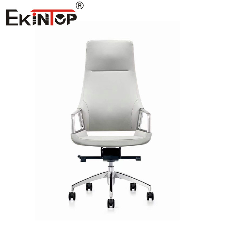 China Ergonomic Office Chair Leather Tailored Support for Long Work Hours factory