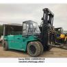 China Japanese Mitsubishi Second Hand Diesel Forklifts / 30ton Used Forklift Trucks factory