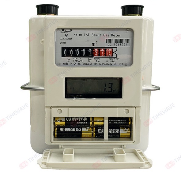 Quality Aluminum Shell LoRaWAN Gas Meter System Wireless Transmission for sale