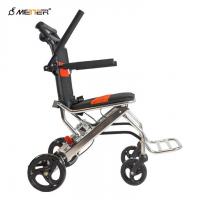 China Attendant Lightweight Manual Wheelchair With Foldable Backrest factory