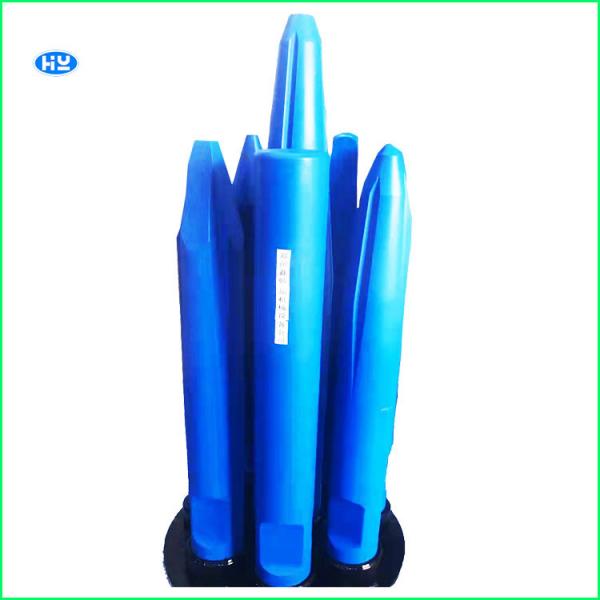 Quality Excavator Volvo 100mm Hydraulic Breaker Drill Rod 42CRMO Hammer Drill Chisel for sale