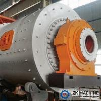 China Dry Type Ball Mill Crusher Mineral Iron Ore Ball Mill 15t/H 25MM Feeding factory