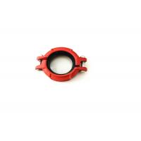China 2 300PSI Flanged Ductile Iron Pipe Fittings Stainless Steel Grooved Pipe Coupling factory
