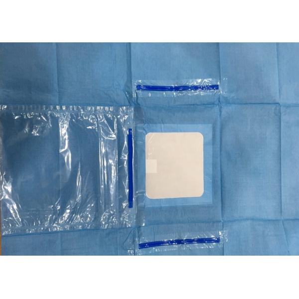 Quality Basic Ophthalmic Sterile Surgical Drapes , Eye Film Adhesive Drapes Surgical for sale