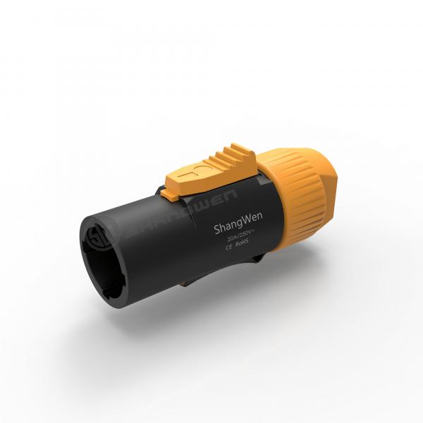 Quality Outdoor Powercon Connector Waterproof Male Female Plug Connector for sale