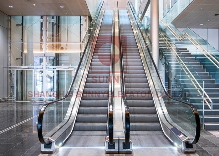 China Indoor Handrail Band Passenger Escalator Stainless Steel Electric Escalator Lift factory