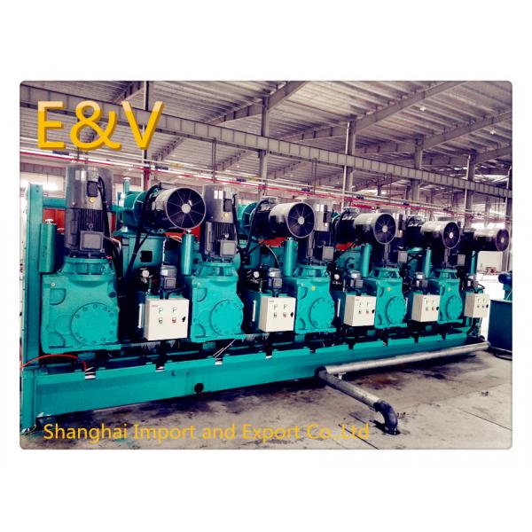 Quality Continuous Rolling Mill Two Roll Mill Machine With Ellipse Round Hole Type System , 2.5 T / H Rolling Speed for sale
