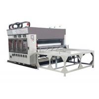 China Semi Automatic Corrugated Cardboard Machine Printing And Slotting Machine for sale