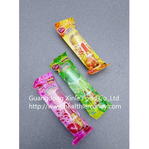 Quality Lipstick lollipop / Lovely & funny lollipop in Lipstick shape with lighting toy for sale