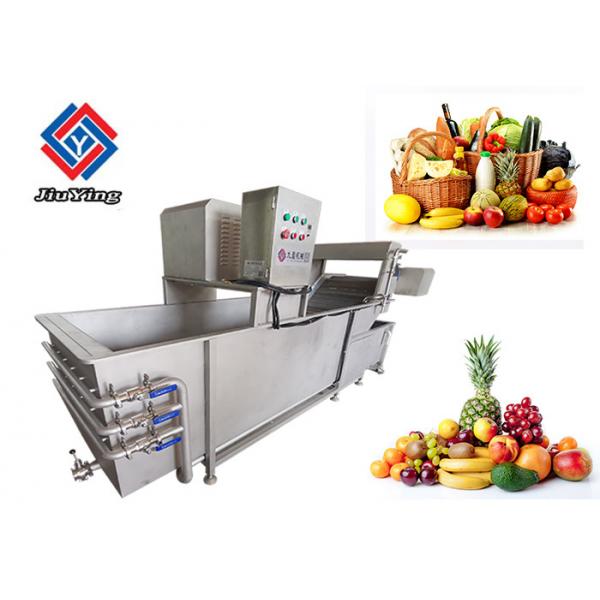 Quality Fruit And Vegetable Bubble Cleaning Machine , Chinese Cabbage Washing Machine for sale