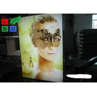 Quality Free Standing Thickness 28mm LED Fabric Light Box 12V / 24V With Aluminum Frame for sale