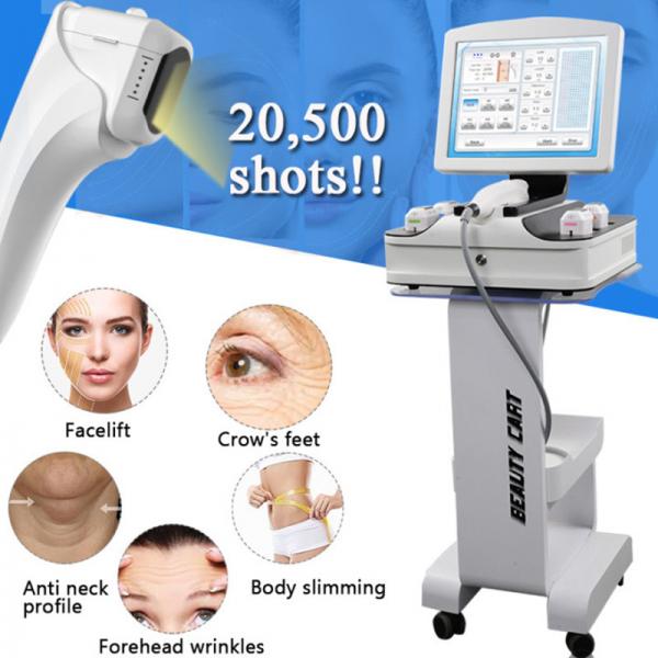 Quality 12 Inch Touch Screen HIFU Beauty Machine 9D Face Lift Remove Wrinkle Body Slimming for sale