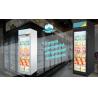China Upright 450L Freezing Ice Cream Glass Door Showcase Freezer factory
