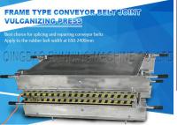 China Vulcanizing Conveyor Belt Welding Machine For Cement Industry factory
