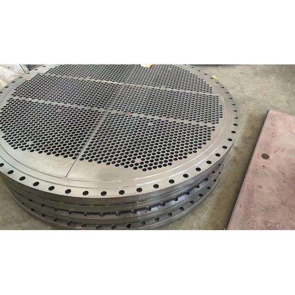 Quality Zirconium Clad Steel Plate R60702 R60705 Exchanger Tube Sheet for sale