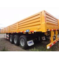 China                  Cargo Semi-Trailer with Detachable Side Walls 2 Axles 40t 60tons High Side Wall Cargo Semi Trailer with Bogie Suspension for Sudan              for sale