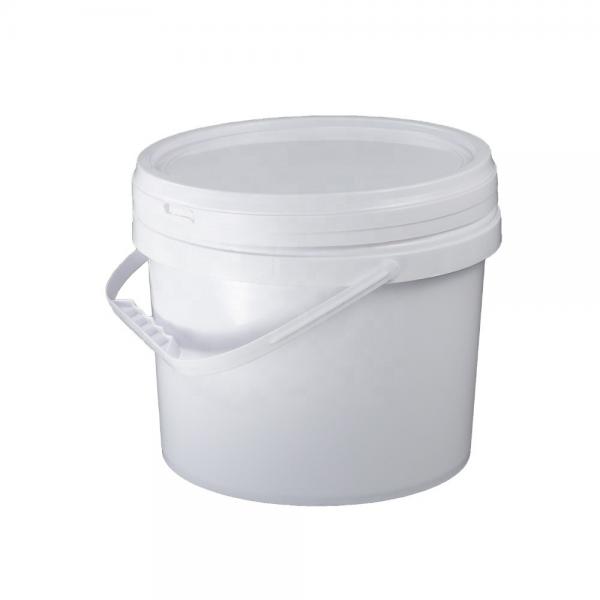 Quality 22.2cm White Five Gallon Buckets With Lid Corrosion Resistant for sale