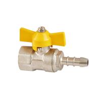 Quality Tuya Smart Brass Gas Valve T Handle Wifi Zigbee Water Gas Leak Valve Erosion for sale