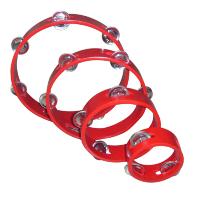 China Red Tambourine Set / toy flute/ Music Toy / Orff instruments / Promotion gift AG-TBR4-3 for sale