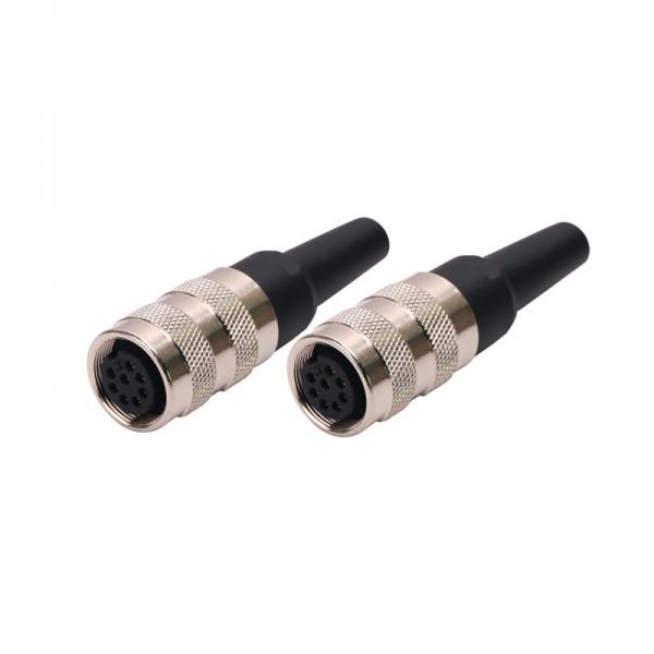 Quality IP67 Circular Electrical Connectors , Molded Straight M16 Connector 6 Pin 5 Pin For Automation for sale