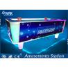 China Electronic Video Game Machine Air Hockey Arcade Machine Attractive Lights Metal Material factory
