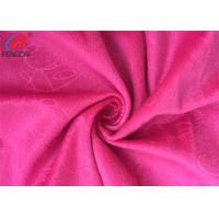 China Super Soft Polyester Minky Plush Fabric , Embossed Velboa Fabric For Making Toy factory