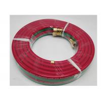 China ISO3821 Certified 1 / 4'' x 50 FT Oxy-acetylene Hose For Argon Arc Welding factory